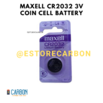 Maxell CR2032 3V coin cell battery (pack of 2)