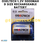 Oseltech 1.2V 5000mAh D Size Ni-MH Rechargeable battery (Pack of 1)